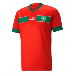 Maillot de foot Maroc Domicile Monde 2022 Manches Courte